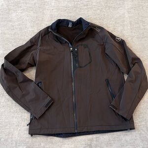 Aigle Actimum Brown Shell Jacket